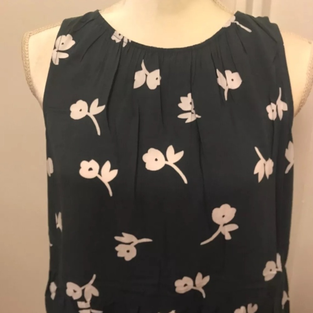 Loft Floral Tiered Tank Swing dress various Sizes NWT - Picture 2 of 3
